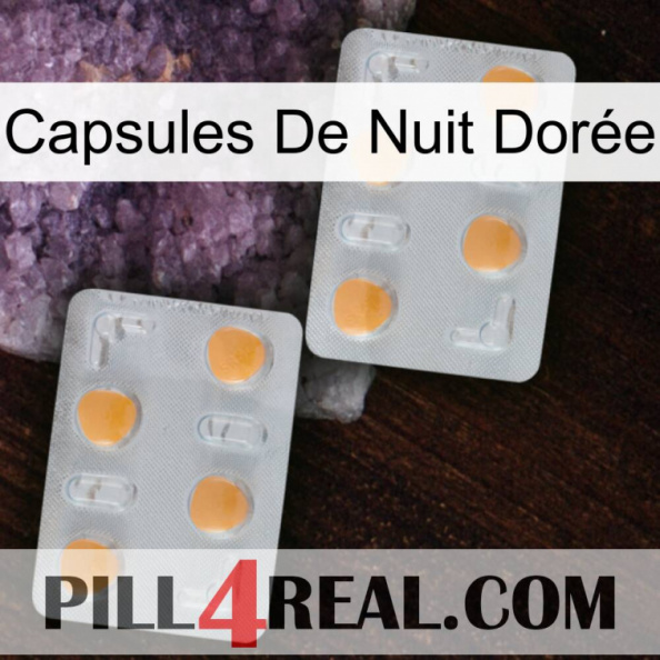 Capsules De Nuit Dorée 25